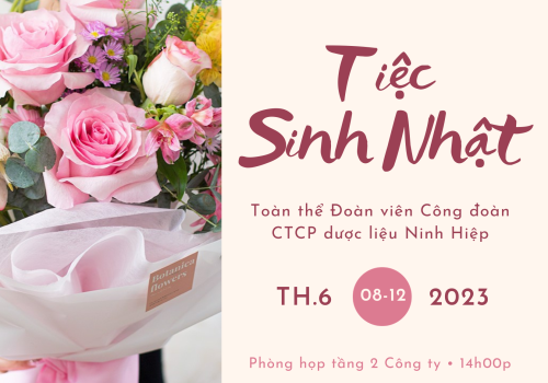 CHÚC MỪNG SINH NHẬT TOÀN THỂ CÁN BỘ CÔNG NHÂN VIÊN NĂM 2023!